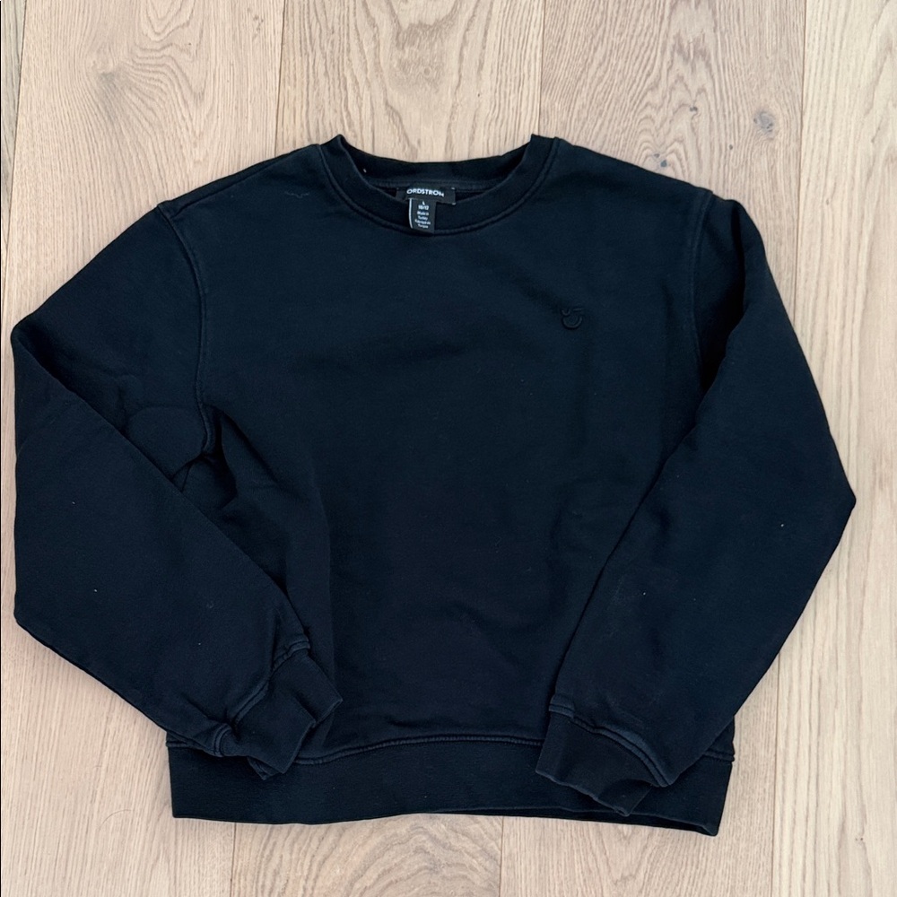 Kids Nordstrom black sweater size l